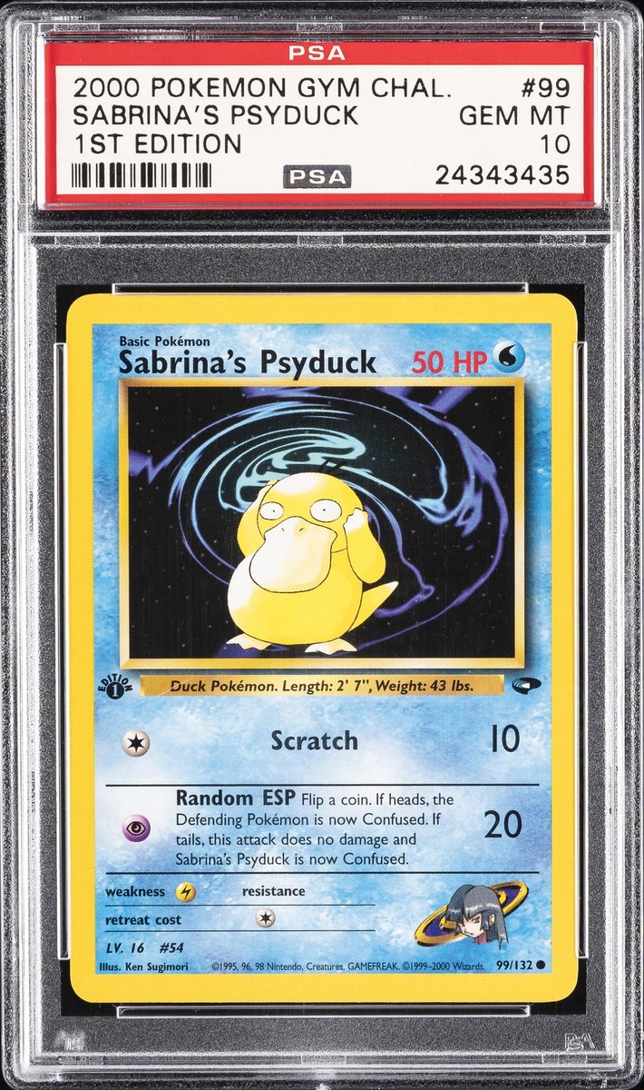 ポケモンカード Sabrina's Psyduck 50 HP英語版 Pokemon | Games | Sabrina Psyduck 995 | Poshmark