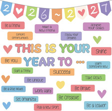 Classroom Bulletin Board Decorations, This Is Your Year to Bulletin Board Sets,
