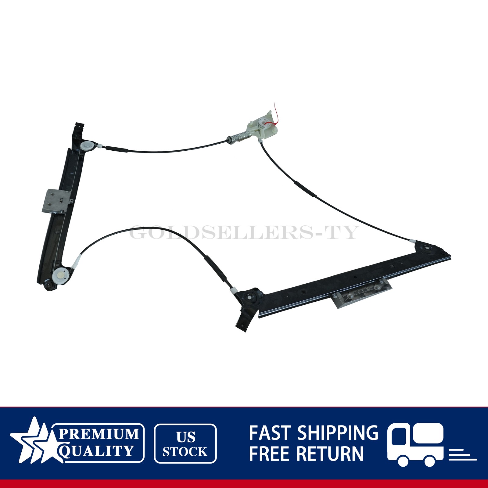 Fits 2004-2011 Bentley Continental GT Front Right Window Regulator 3W0837402J /H