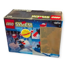 Lego System 6814 Ice Tunnelator Ice Planet 2002 1993 Space w/ Box 100% Complete