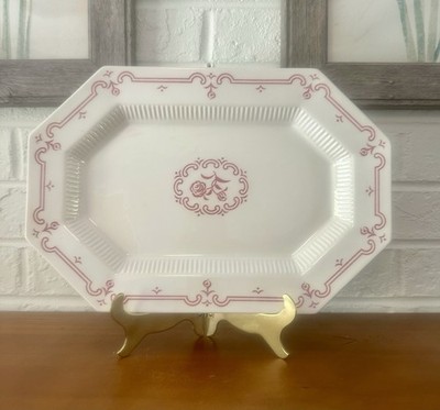 Independence Ironstone Castleton Japan Rectangular Platter Tray 13 x 9 Vintage