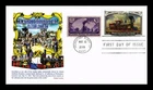 US COVER FIRST DAY OF ISSUE PANDA CACHET TRANSCONTINENTAL RAILROAD