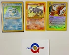 Vintage Pokemon Italian Pack Lot (1999 WOTC Charizard! Pikachu! 1st Edition!)