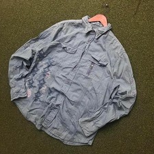 Y2K Guess Embroidered Button Down Dress Shirt