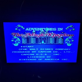 Adventures in the Magic Kingdom (Nintendo NES) Game, Manual & Inserts TESTED