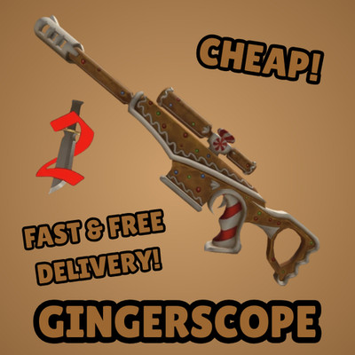   MM2 GINGERSCOPE | XMAS 2023 ANCIENT GUN | CHEAP | MURDER MYSTERY 2  