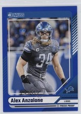 2024 Panini Donruss Blue Press Proof Alex Anzalone #81 1d9f