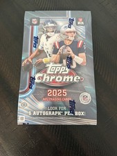 2025 Topps Chrome NFL Football Hobby Box - Sealed, In-Hand, & Ready to Ship