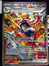 Pokemon Greninja ex 214/167 Special Illustration Rare Twilight Masquerade NM