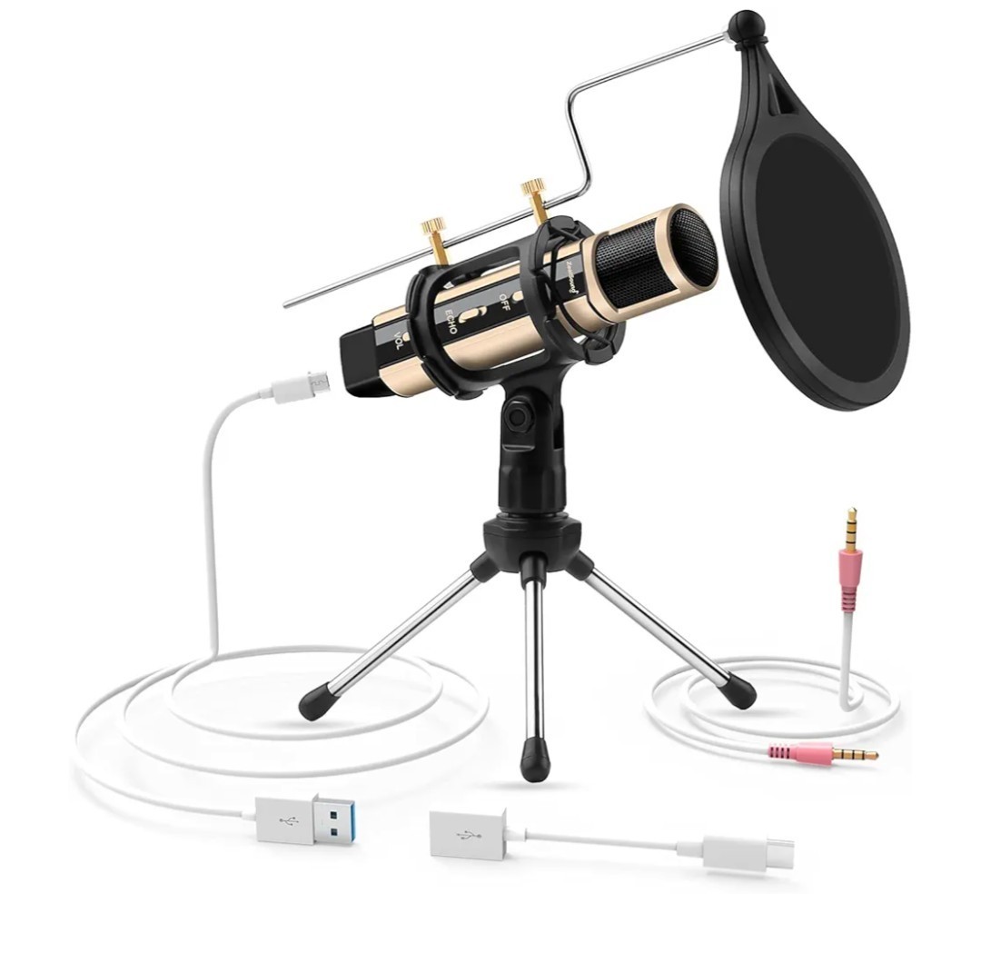 ZealSound Studio Recording Microphone Rose Gold | eBay