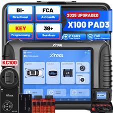 XTOOL X100 PAD3 Bidirectional Diagnostic Scan...