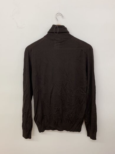 PRADA 2023 Autumn/Winter Turtleneck Knit Sweater (Lightweight) Size 46 Wool Brow thumbnail 2