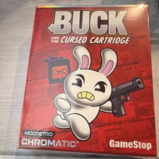 MODRETRO Chromatic Buck and the Cursed Cartridge Game Boy Color GameStop + Charm