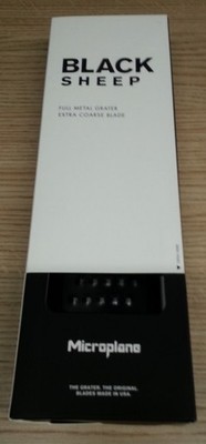 Microplane Küchenhelfer Black Sheep Sehr Grobe Klinge