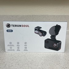 TERUNSOUl 4K 4K Dash Cam Front and Rear Free 128GB Card Included 5.8GHz WiFi