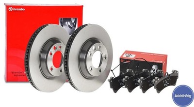 BREMBO BREMSENSATZ WK 350MM VORNE AUDI Q7 4LB PORSCHE CAYENNE 9PA VW TOUAREG 7LA