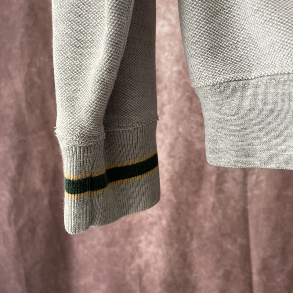 Suéter Vintage Duck Head Tour Cuello en V Para Hombre Cuello Mesio Rayas Gris Algodón EE. UU. Foto 2 de 4