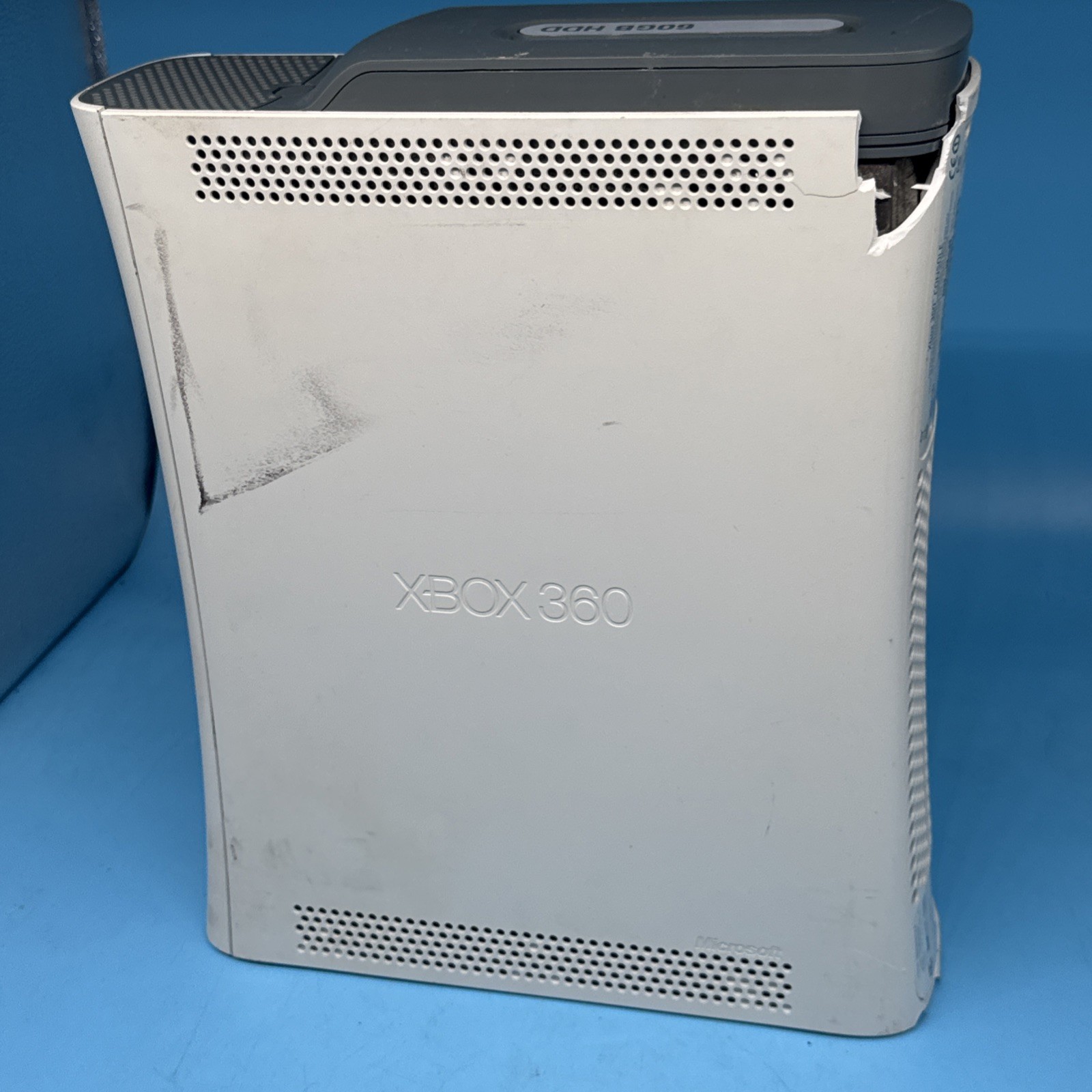 Xbox 360 White Console Untested W/ 60gb Hard Drive | eBay