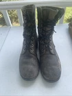 VTG 60'S US ARMY VIETNAM MILITARY COMBAT DISTRESSED PATINA JUNGLE BOOTS Size 9w
