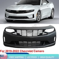 Front Bumper Cover Kit For 2019-2022 2023 Chevrolet Camaro LT LS Replacement