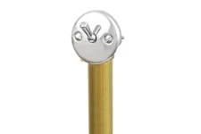 Bathtub Trip Lever, Tub Drain Assembly, 1 1/2 Inch, Standard Fit, Chrome Finish