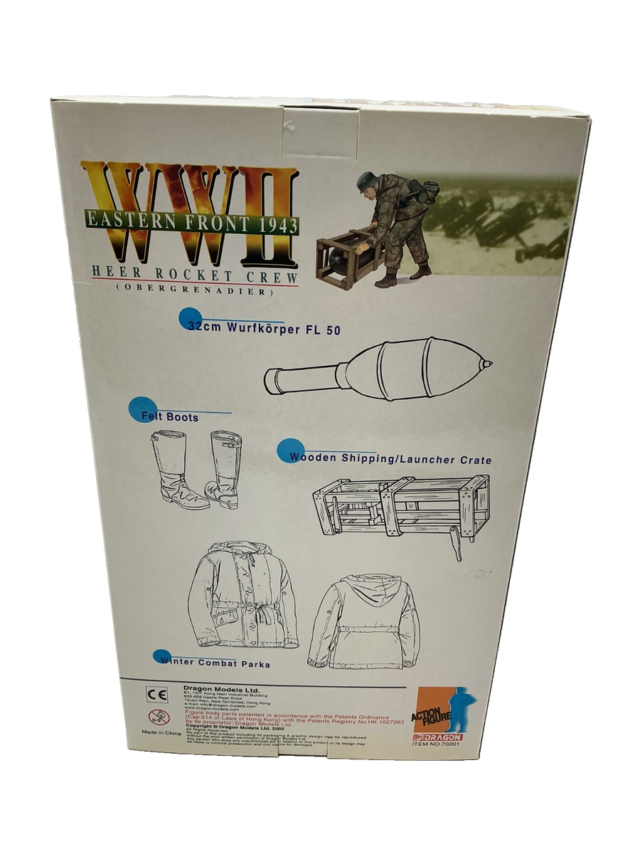 Dragon 1/6 WWII Heer Rocket Crew KURZ Eastern Front 1943 No.70201