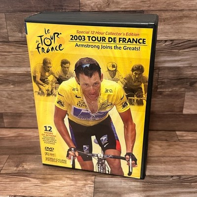 2003 Tour De France DVD Used Lance Armstrong Cycling 12 Hour Collectors Edition