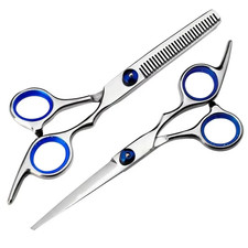 Professional Salon Hair Cutting Thinning Scissors Barber Shears Hairdressing Set