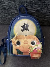 Universal E.T. The Extra-Terrestrial Loungefly Backpack Glow in Dark