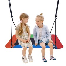 60" Platform Tree Swing, Waterproof Flying Swing Seat, 720lbs Weight Capacity...