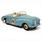 Vintage Dinky Toys 107 Sunbeam Alpine Blue Race Car England 1955-59