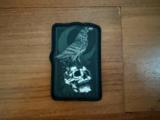 Russian Memento Mori Raven and Skull - Military Patch