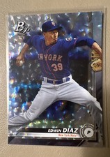 2019 Bowman Platinum - Edwin Diaz #54 Icy Foil