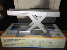 Adjustable Cutting Table Saw Work Support Single Roller Stand 150mm 5.9" Height