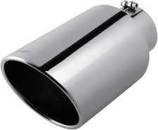 5 To 8 Diesel Exhaust Tip Universal Trucks Car Chrome 5 In Inlet 8 5x8x15 5 To 8 Diesel Exhaust Tip Universal Trucks Car Chrome 5 In Inlet 8 5x8x15