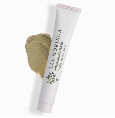 New ALL MORINGA Nourishing Mask 20ml Travel Size, New & Sealed