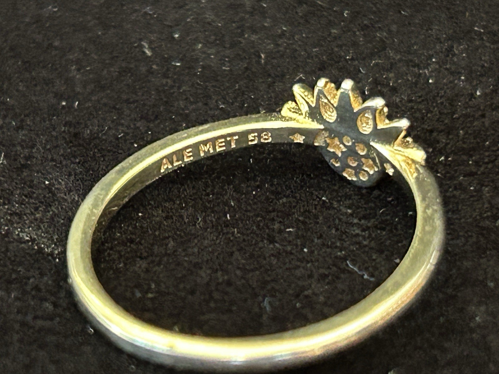 Authentic Pandora Celestial Sparkling Sun Ring Si… - image 6