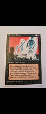 1x Animate Dead 4th Edition - Excellent MTG