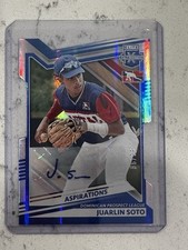 2022 Panini Elite Extra Edition - Juarlin Soto #176  Die-Cut Signatures /98 
