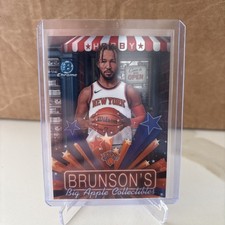 JALEN BRUNSON 2025-26 BOWMAN CHROME HOBBY STARS BIG APPLE COLLECTIBLES