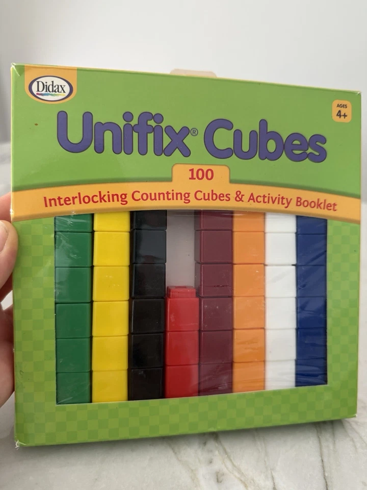 90 cubos de conteo educativos Unifix Foto 3 de 3