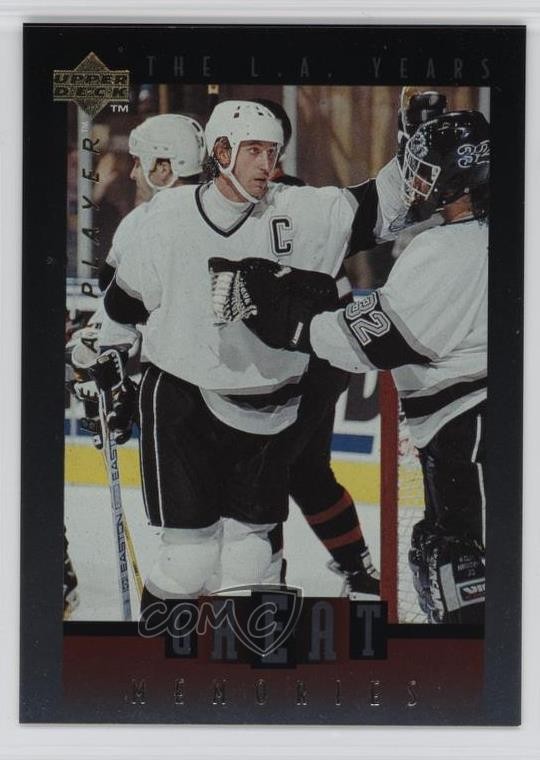 1995-96 Upper Deck Be a Player Great Memories Wayne Gretzky #GM03 HOF 12br