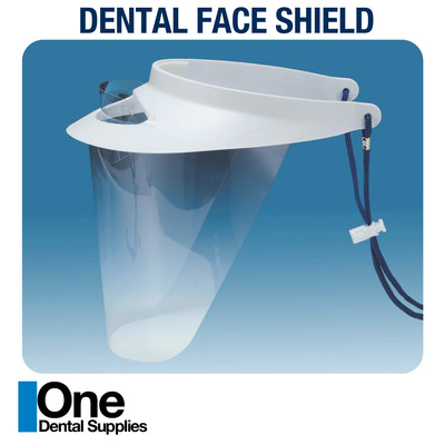 Face Shields Kit Lavender Color visor with 3 shields .
