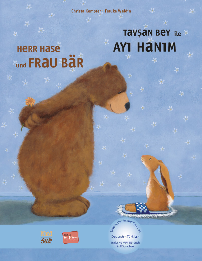 Herr Hase & Frau Bär. Kinderbuch Deutsch-türkisch Christa Kempter