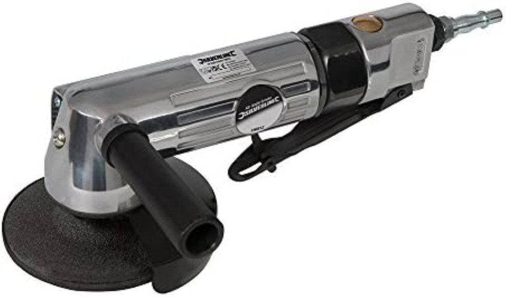 Smerigliatrice Pneumatica Silverline 196512 100mm - Alta Qualità Acciaio