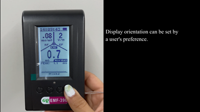 GQ EMF-390 3in1 multi-field Electromagnetic EMF Meter 5G RF