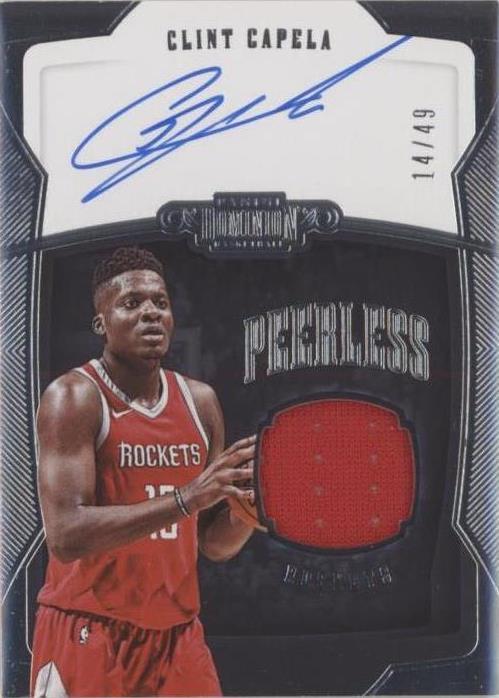 2018-19 Panini Dominion - Clint Capela #PJ-CCP - 1 of 1