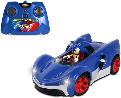 NKOK Team Sonic Racing 2.4Ghz RC Car with Turbo Boost Sonic The Hedgehog #601