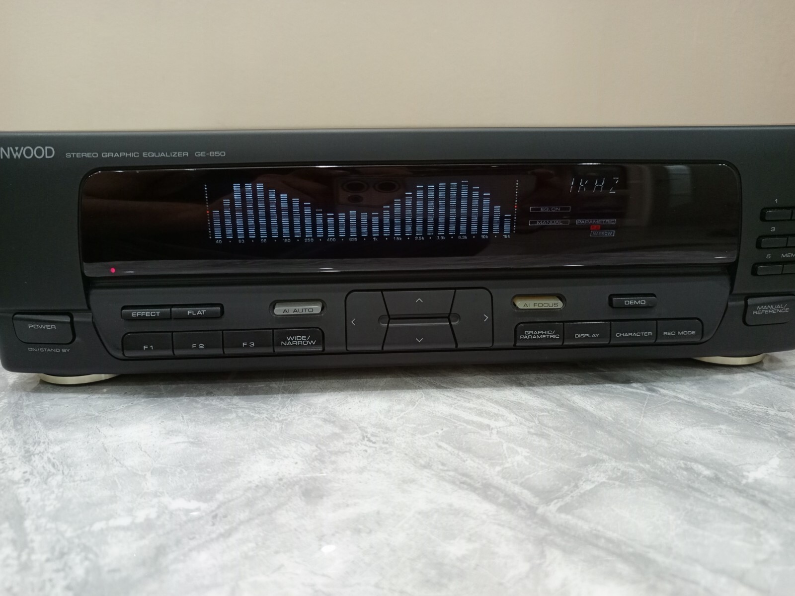 Kenwood GE850 Stereo Graphic Equaliser Hi Fi Separate with Spectrum