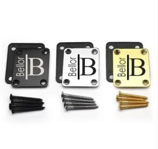 Guitar neck plate custom - Personalized neckplate - Select from options - D8